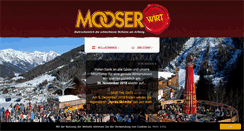 Desktop Screenshot of mooserwirt.at